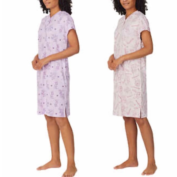 Disney 2 pack Sleep Dress Nightgown Pajamas Mickey and Minnie Mouse - Picture 1 of 7